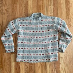 Vintage Eddie Bauer 100% Wool Sweater